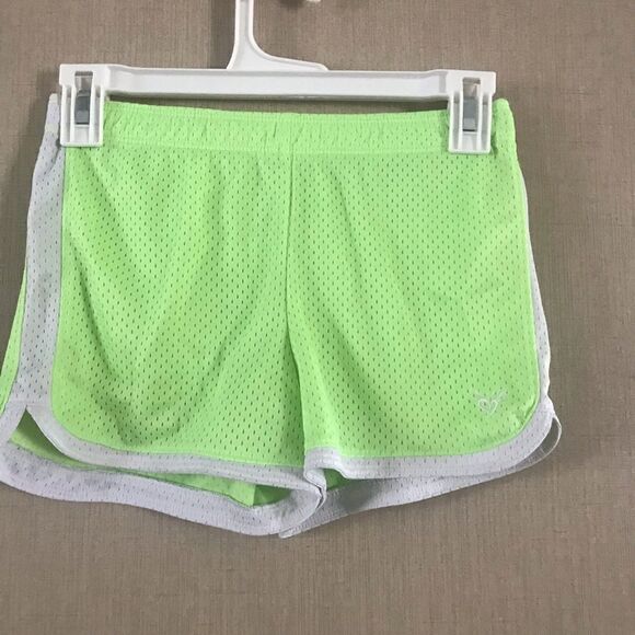 Justice Neon Green Mesh Shorts Size 10 - Picture 2 of 10